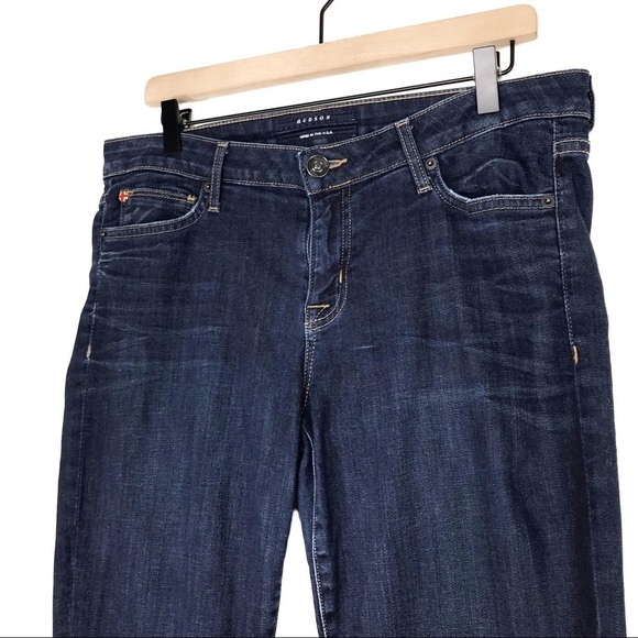 HUDSON Kent Skinny Slim Jeans Devonshire Dark Wash Size 31 - Picture 3 of 10